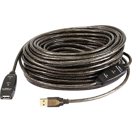 Monoprice USB Data Transfer Cable - 82 ft USB Data Transfer Cable for Camera, Printer, Webcam, Keyboard/Mouse, Gaming Console, Hard - (Fleet Network)