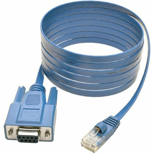 Tripp_Lite_6ft_Cisco_Serial_Console_Port_Rollover_Cable_RJ45_to_DB9F_6_-_6_ft_DB-9RJ-45_Data_Transfer_Cable_for_Network_Device_PC_P430-006