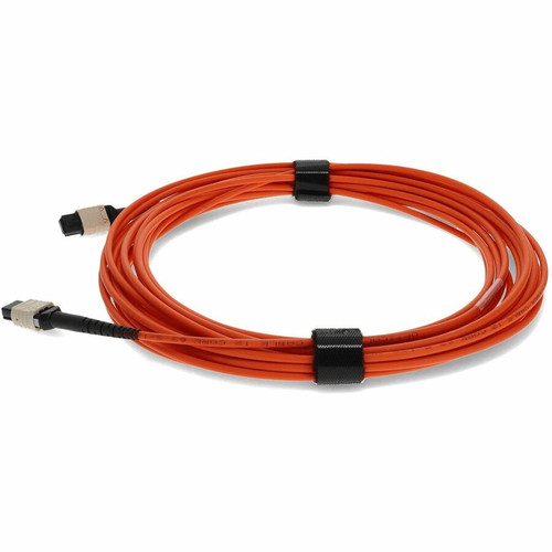AddOn 1m MPO/UPC to MPO/UPC Orange OM1 OFNR (Riser-Rated) 12-Strand Fiber Patch Cable - 3.3 ft (1 m) Fiber Optic Network Cable for - 1 (ADD-MPOMPO-1M6MM)