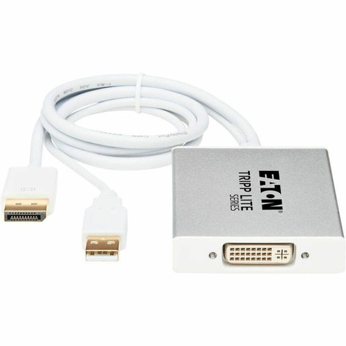 Tripp Lite series P134-06N-DVI-DL DisplayPort to DVI Dual-Link Active Converter (M/F), 6 in - 6" (152.40 mm) DisplayPort/DVI/USB Video (P134-06N-DVI-DL)