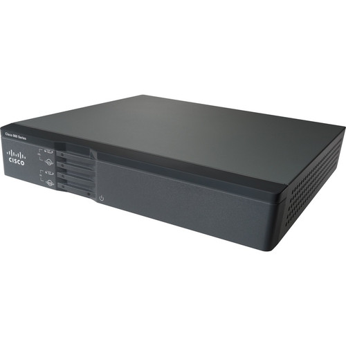 Cisco C866VAE-K9 C866VAE-K9866VAE Secure Router - 5-Port Gigabit Ethernet with VDSL2/ADSL2+ over ISDN - Desktop/Rack-Mountable