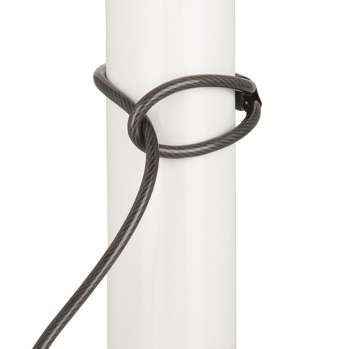 The Joy Factory SCU101 LockDown Combination Cable Lock - 6 ft Steel Cable - 4-digit - Black