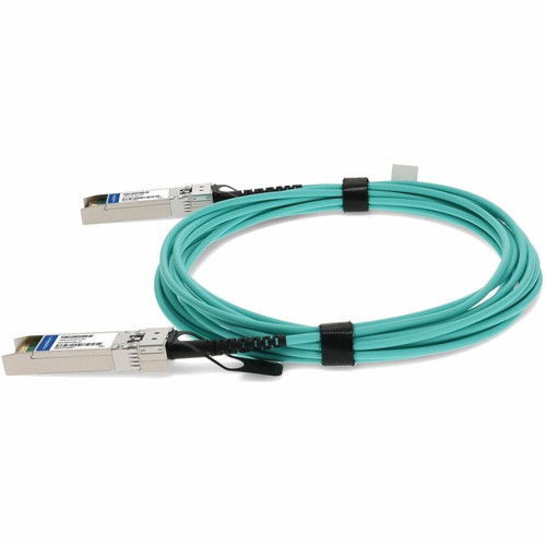 AddOn FCBG110SD1C01B-AO 10GBase-AOC SFP+ Active Optical Cable - 1m - 3. 3 ft Multi-mode Fiber - 850nm - TAA Compliant