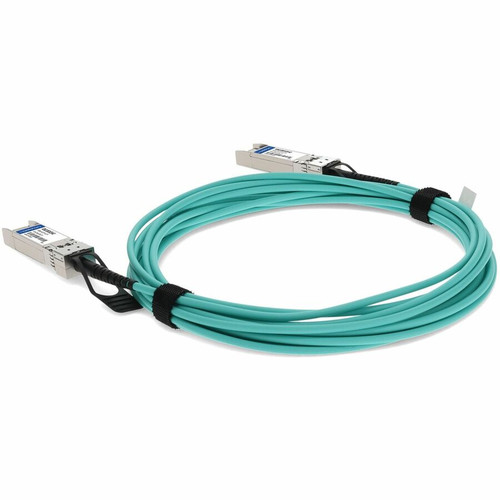 AddOn FCBG110SD1C03-AO Finisar Compatible 10GBase-AOC SFP+ Active Optical Cable - 9. 8 ft - 3 m Multi-mode Fiber - TAA Compliant