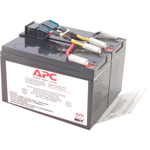 APC Replacement Battery Cartridge #48 - Spill Proof, Maintenance Free Lead Acid Hot-swappable (Fleet Network)