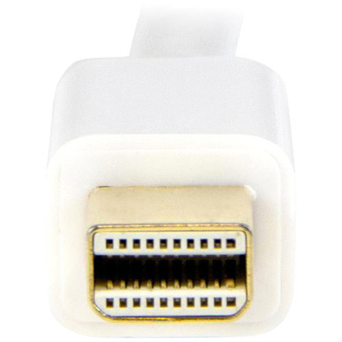 StarTechcom_Mini_DisplayPort_to_HDMI_Converter_Cable_-_6_ft_2m_-_4K_-_White_-_66_ft_DisplayPortHDMI_AV_Cable_for_PC_MacBook_-_MDP2HDMM2MW