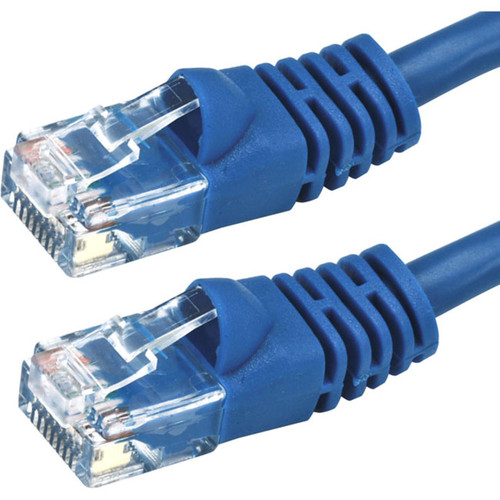 Monoprice Cat6 24AWG UTP Ethernet Network Patch Cable, 5ft Blue - 5 ft (1.52 m) Category 6 Network Cable for Network Device - First 1 (3427)