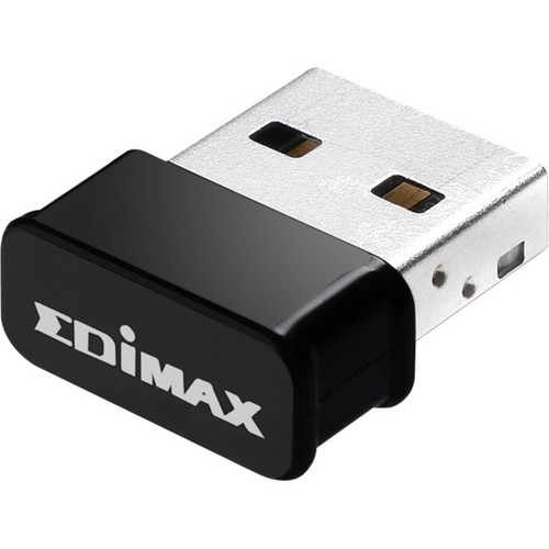 Edimax EW-7822ULC IEEE 802.11ac Wi-Fi Adapter for Desktop Computer, Notebook - USB 2.0 - 1.17 Gbit/s - 2.40 GHz ISM - 5 GHz UNII - (Fleet Network)