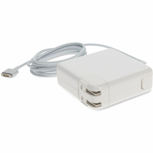 AddOn Apple Computer 661-00682 Compatible 85W 20V at 4.25A Black MagSafe 2 Laptop Power Adapter and Cable - 85 W - 20 V DC Output - A (Fleet Network)