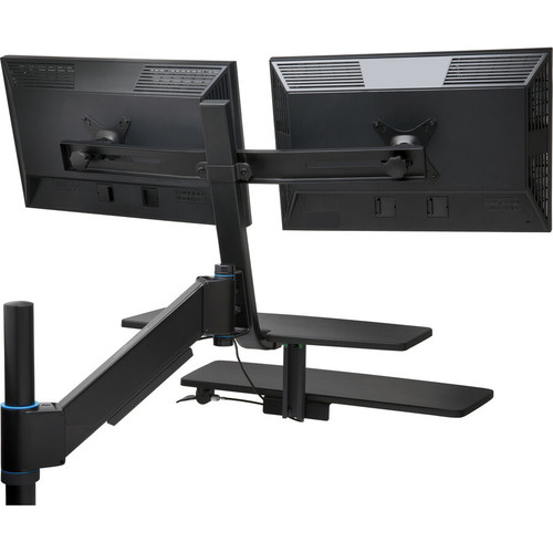 Kensington SmartFit Desk Mount for Monitor, Keyboard - 2 Display(s) Supported - 24" Screen Support - 22.50 lb (10205.83 g) Load - 75 x (K52796WW)