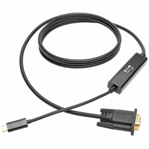 Tripp Lite series USB C to VGA Adapter Cable (M/M), 1920 x 1200 (1080p), 6 ft - 6 ft (1.83 m) USB/VGA Video Cable for Smartphone, TV - (U444-006-V)