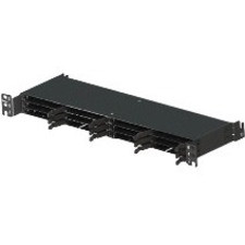 Panduit 1 RU 6-Port Panel - 6 Port(s) - 1U High - 19" Wide - Rack-mountable (Fleet Network)