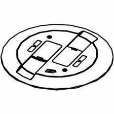 Wiremold RC9AMD Communications Poke-Thru Device Finish Flange and Slide Holder Assembly - Poke-Thru Device Finish Flange/Slide Holder (Fleet Network)