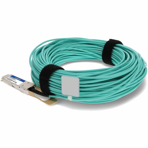 AddOn 100FRRF0300-AO QSFP28 Active Optical Cable - 100GbE - 850nm Multimode - 30m - Intel Omni-Path Compatible - TAA Compliant