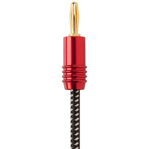 Monoprice Banana Plug Audio Cable - 6 ft Banana Plug Audio Cable for Audio Device, Speaker - First End: 1 x Banana Plug Audio - Male - (15520)