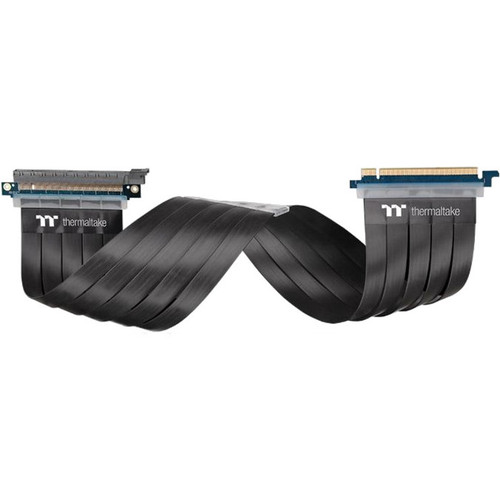 Thermaltake TT Premium PCI-E 3.0 Extender Cable Male To Female 2 Ft Transfer Second First Data End AC-050-CO1OTN-C1