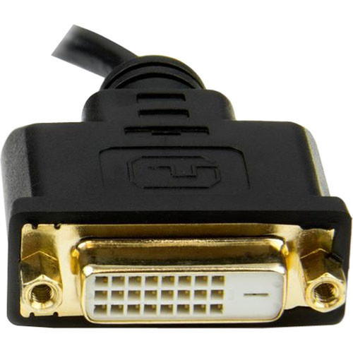 StarTechcom_Mini_HDMI_to_DVI-D_Adapter_MF_-_8in_-_8_DVI-DHDMI_Video_Cable_for_Tablet_Monitor_TV_Projector_Video_Device_-_First_HDCDVIMF8IN