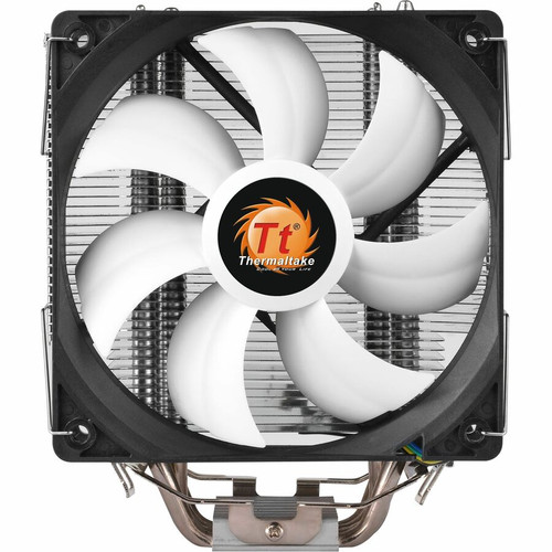 Thermaltake Contac Silent 12 CPU Cooler - 4.72" (120 mm) Maximum Fan Diameter - 1 x Fan(s) - 74.33 CFM (126.29m³/h) Maximum Airflow - (Fleet Network)