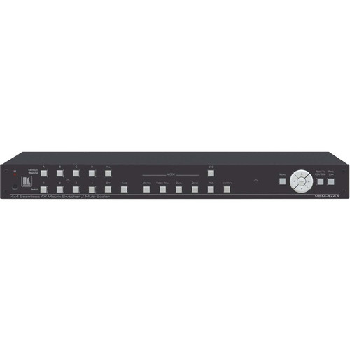 Kramer 4x4 Seamless AV Matrix Switcher/Multi-Scaler - 1920 x 1200 - WUXGA - Twisted Pair - 4 x 4 - Display - 4 x HDMI Out (Fleet Network)