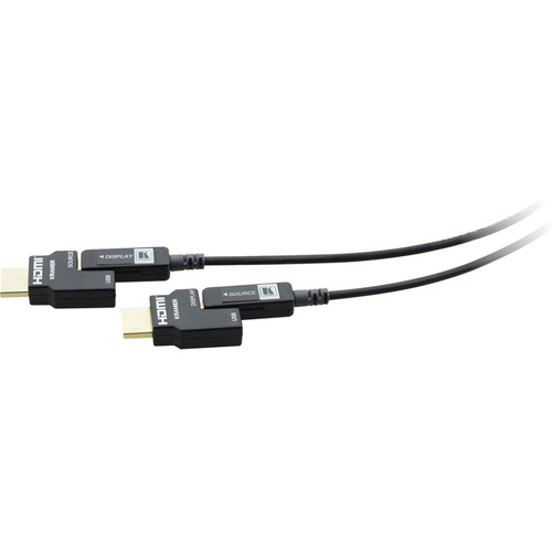 Kramer Active Optical 4K Pluggable HDMI Cable - Plenum rated - 229.7 ft (70 m) HDMI A/V Cable for Audio/Video Device - First End: 1 x (Fleet Network)