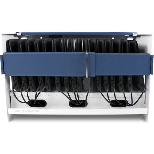 JAR Systems Essential 16 Charging Station - 14" (355.60 mm) Height x 22.11" (561.59 mm) Width x 14" (355.60 mm) Depth - Wall Tabletop (Fleet Network)