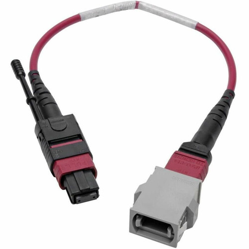 Tripp Lite series N846-08N-A2B Fiber Optic Duplex Patch Network Cable - 8" (203.20 mm) Fiber Optic Network Cable for Network Device - (Fleet Network)