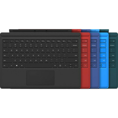 Microsoft Type Cover Keyboard/Cover Case Tablet - Black - Bump Resistant, Scratch Resistant - 0.19" (4.83 mm) Height x 11.60" (294.64 (HHA-00001)
