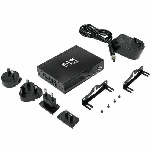 Tripp Lite series B118-004-UHD-2 4-Port 4K 3D HDMI Splitter - 3840 × 2160 - 22.97 ft (7000 mm) Maximum Operating Distance - 1 x HDMI - (B118-004-UHD-2)