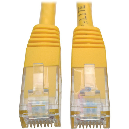 Tripp Lite series Premium N200-035-YW RJ-45 Patch Network Cable - 35 ft (10.67 m) RJ-45 Network Cable for Computer, Printer, Gaming - (Fleet Network)