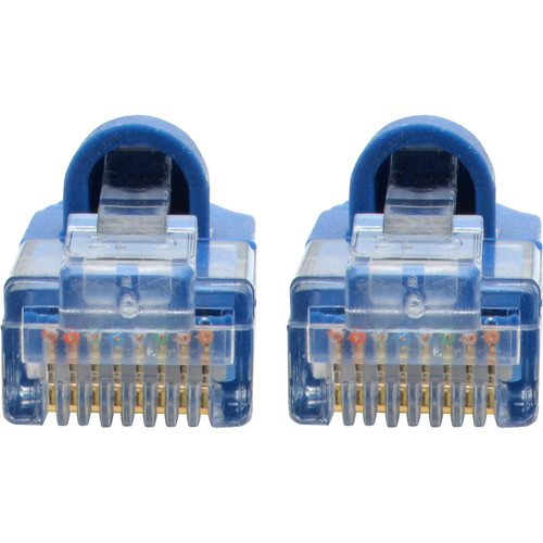 Tripp Lite series Gigabit N261-S01-BL Cat.6a UTP Patch Network Cable - 1 ft (0.30 m) Category 6a Network Cable for PC, Server, Router, (N261-S01-BL)
