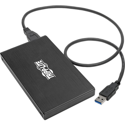 Tripp Lite series U457-025-AG2 Drive Enclosure - USB 3.1 Host Interface - UASP Support External - Black - 1 x Total Bay - 1 x 2.5" Bay (Fleet Network)