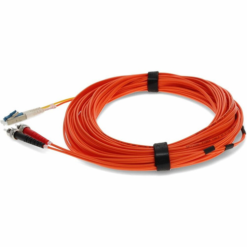 AddOn 15m ST (Male) Orange OM1 to LC (Male) Yellow OS2 Duplex OFNR Mode Conditioning Cable - 49.2 ft (15 m) Fiber Optic Network Cable (ADD-MODE-STLC6-15)