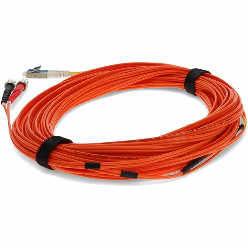 AddOn 15m ST (Male) Orange OM1 to LC (Male) Yellow OS2 Duplex OFNR Mode Conditioning Cable - 49.2 ft (15 m) Fiber Optic Network Cable (ADD-MODE-STLC6-15)