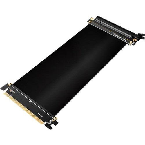 Thermaltake Gaming PCI-E 3.0 X16 Riser Cable - 7.9" PCI-E Data Transfer Cable for Motherboard, Graphics Card - First End: 1 x PCI-E - (Fleet Network)