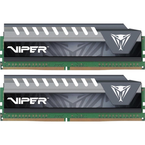 Patriot Memory Viper Elite Series DDR4 8GB (2 x 4GB) 2133MHz Kit (Gray) - 8 GB (2 x 4GB) - DDR4-2133/PC4-17000 DDR4 SDRAM - 2133 MHz - (Fleet Network)