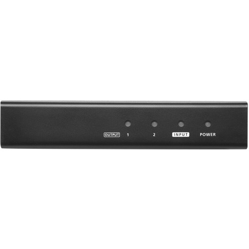 ATEN 2-Port True 4K HDMI Splitter - 4096 x 2160 - 49.21 ft (15000 mm) Maximum Operating Distance - 1 x HDMI In - 2 x HDMI Out - Metal (Fleet Network)