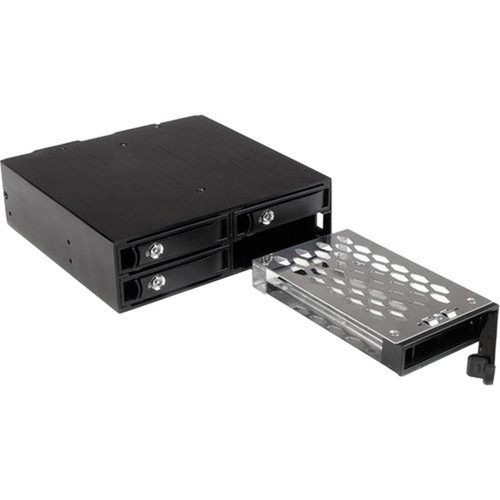 StarTechcom_4-Bay_Mobile_Rack_Backplane_for_25in_SATASAS_Drives_-_4_x_HDD_Supported_-_4_x_SSD_Supported_-_4_x_25_Bay_-_Aluminum_SATSASBP425