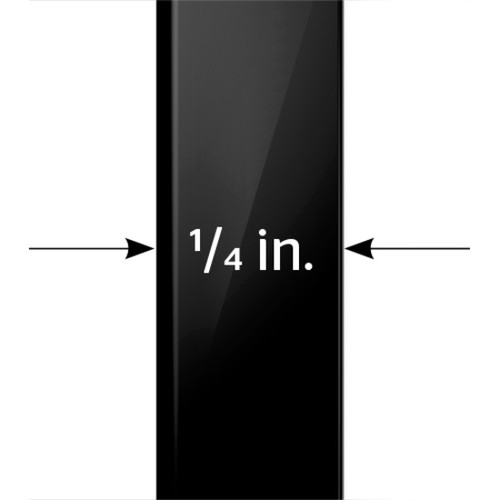 Da-Lite UTB Contour 123 Inch Fixed Frame Projection Screen 16:10 HD Progressive 1.3 65 Height By 104 Width Wall Mount 24431
