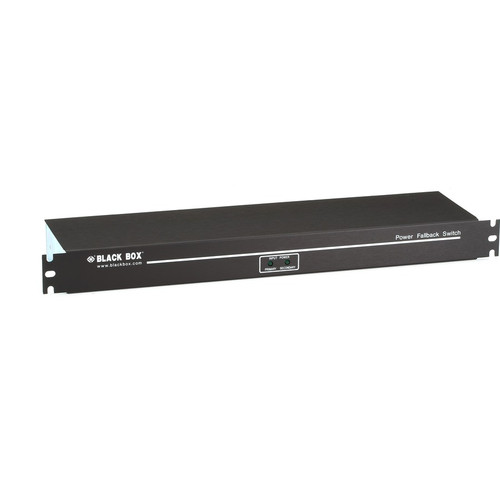 Black Box Automatic Transfer Switch - 8 x IEC-C13, 1 x IEC-C19 - 240 V AC (Fleet Network)