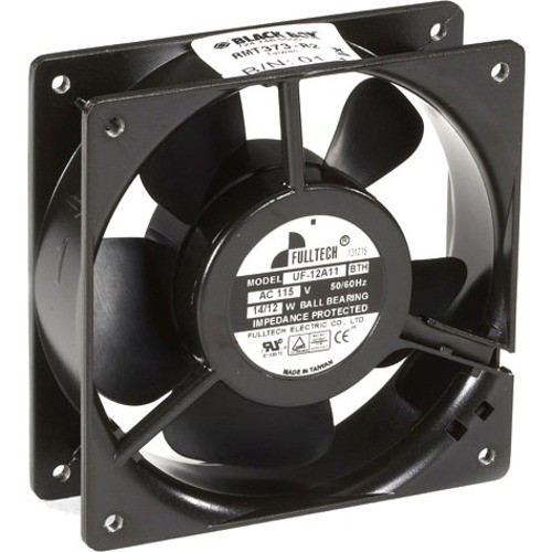 Black Box 4.5" Cooling Fan for Low-Profile Secure Wallmount Cabinets - 240-VAC - 1 x Fan(s) - 92 CFM (156.31m³/h) Maximum Airflow - - (Fleet Network)