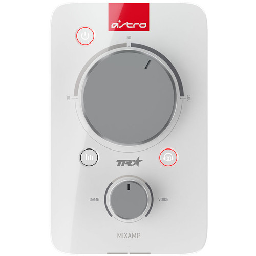 Astro MixAmp Pro TR White Headphone Amplifier Customizable Audio For Headset Gaming Console And PC 939-001521