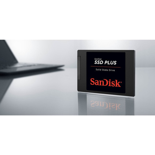 SanDisk SSD PLUS 240 GB Solid State Drive - Internal - SATA (SATA/600) - Notebook, Desktop PC Device Supported - 530 MB/s Maximum Read (SDSSDA-240G-G26)
