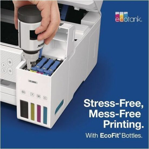 Original Epson T502120-BCS Claria 502 Ultra High Yield CMYK Black Ink Bottles 4-Pack for EcoTank Printers