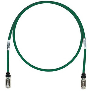 Panduit Cat.6a S/FTP Network Cable - 3.3 ft Category 6a Network Cable - First End: 1 x RJ-45 Network - Male - Second End: 1 x RJ-45 - (Fleet Network)
