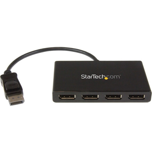 StarTech.com DisplayPort to DisplayPort Multi Monitor Splitter - 4-Port MST Hub - DP 1.2 to 4x DP MST Hub - 3840 × 2160 - DisplayPort (Fleet Network)