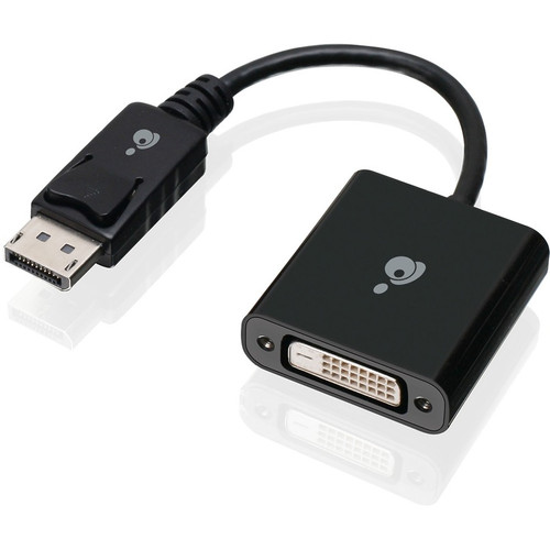 IOGEAR Active DisplayPort to DVI Adapter - 4K 30Hz - 6.9" (174.63 mm) DisplayPort/DVI Video Cable for Video Device, Projector, Card, - (Fleet Network)