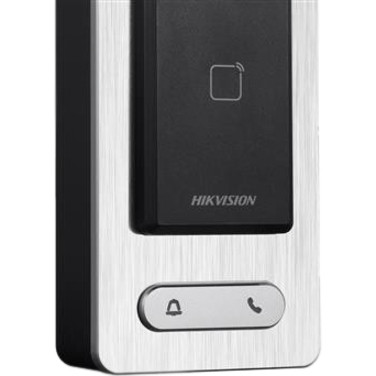 Hikvision Video Access Control Terminal With Face Detection And Proximity For Door Supports 50000 Users Serial Wiegand Interfaces 12 V DC DS-K1T500S