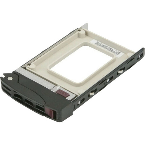 Supermicro Internal Drive Bay Adapter In Black For 2.5 Inch SSD Or HDD Hot Swappable Single Supported Total Bays X MCP-220-00117-0B