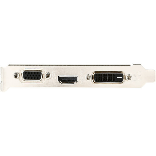 MSI NVIDIA GeForce GT 710 Low-profile Graphics Card 1 GB DDR3 PCI Express HDMI Graphic SDRAM Width Core Bit Bus MHz G7101D3HP