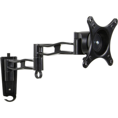 Rack Solutions Mounting Arm for Monitor - 13" to 27" Screen Support - 40 lb (18143.69 g) Load Capacity - 75 x 75, 100 x 100 - VESA (180-5209)